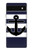 S2758 Anchor Navy Case For Google Pixel 6a