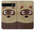 S2825 Cute Cartoon Raccoon Case For Google Pixel 6a