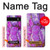 S2907 Purple Turquoise Stone Case For Google Pixel 6a