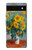 S2937 Claude Monet Bouquet of Sunflowers Case For Google Pixel 6a