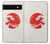 S3237 Waves Japan Flag Case For Google Pixel 6a