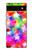 S3292 Colourful Disco Star Case For Google Pixel 6a