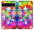 S3292 Colourful Disco Star Case For Google Pixel 6a
