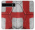 S3316 England Flag Vintage Football Graphic Case For Google Pixel 6a