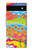 S3407 Hippie Art Case For Google Pixel 6a