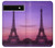 S3447 Eiffel Paris Sunset Case For Google Pixel 6a