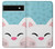 S3542 Cute Cat Cartoon Case For Google Pixel 6a
