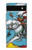 S3731 Tarot Card Knight of Swords Case For Google Pixel 6a