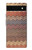 S3752 Zigzag Fabric Pattern Graphic Printed Case For Google Pixel 6a