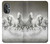 S0933 White Horses Case For OnePlus Nord N20 5G
