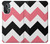 S1849 Pink Black Chevron Zigzag Case For OnePlus Nord N20 5G