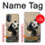 S2210 Panda Fluffy Art Painting Case For OnePlus Nord N20 5G