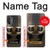 S2645 Vintage Brown Goggles Motorcycle Helmet Case For OnePlus Nord N20 5G