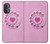 S2847 Pink Retro Rotary Phone Case For OnePlus Nord N20 5G