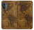S2861 Antique World Map Case For OnePlus Nord N20 5G