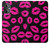 S2933 Pink Lips Kisses on Black Case For OnePlus Nord N20 5G
