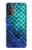 S3047 Green Mermaid Fish Scale Case For OnePlus Nord N20 5G