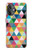 S3049 Triangles Vibrant Colors Case For OnePlus Nord N20 5G