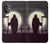 S3262 Grim Reaper Night Moon Cemetery Case For OnePlus Nord N20 5G