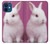 S3870 Cute Baby Bunny Case For iPhone 12 mini