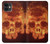 S3881 Fire Skull Case For iPhone 11