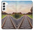 S3866 Railway Straight Train Track Case For Samsung Galaxy S22