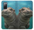 S3871 Cute Baby Hippo Hippopotamus Case For Samsung Galaxy S20 FE