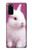 S3870 Cute Baby Bunny Case For Samsung Galaxy S20