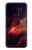 S3897 Red Nebula Space Case For Samsung Galaxy S9