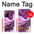 S3896 Purple Marble Gold Streaks Case For Samsung Galaxy Note 20 Ultra, Ultra 5G