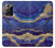 S3906 Navy Blue Purple Marble Case For Samsung Galaxy Note 20 Ultra, Ultra 5G