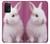 S3870 Cute Baby Bunny Case For Samsung Galaxy A32 4G