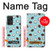 S3860 Coconut Dot Pattern Case For Samsung Galaxy A52, Galaxy A52 5G