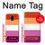 S3887 Lesbian Pride Flag Case For Samsung Galaxy J6 (2018)