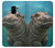 S3871 Cute Baby Hippo Hippopotamus Case For Samsung Galaxy A8 (2018)