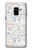 S3903 Travel Stamps Case For Samsung Galaxy A8 (2018)