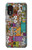 S3879 Retro Music Doodle Case For Samsung Galaxy Xcover 5