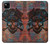 S3895 Pirate Skull Metal Case For Google Pixel 4a