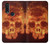 S3881 Fire Skull Case For Motorola One Action (Moto P40 Power)