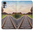 S3866 Railway Straight Train Track Case For Motorola Moto G22