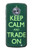 S3862 Keep Calm and Trade On Case For Motorola Moto X4
