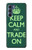 S3862 Keep Calm and Trade On Case For Motorola Edge S30