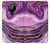 S3896 Purple Marble Gold Streaks Case For Nokia 5.3