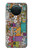 S3879 Retro Music Doodle Case For Nokia X10
