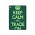 S3862 Keep Calm and Trade On Hard Case For iPad 9.7 (2017,2018), iPad 6, iPad 5