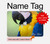 S3888 Macaw Face Bird Hard Case For MacBook Air 13″ - A1369, A1466