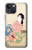 S0889 Japan Art Kimono Case For iPhone 14