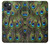 S1965 Peacock Feather Case For iPhone 14