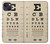 S2502 Eye Exam Chart Decorative Decoupage Poster Case For iPhone 14