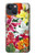 S3205 Retro Art Flowers Case For iPhone 14 S3205 Retro Art Flowers Case For iPhone 14